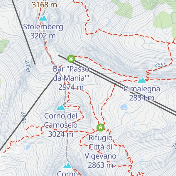 Map of Istituto Angelo Mosso