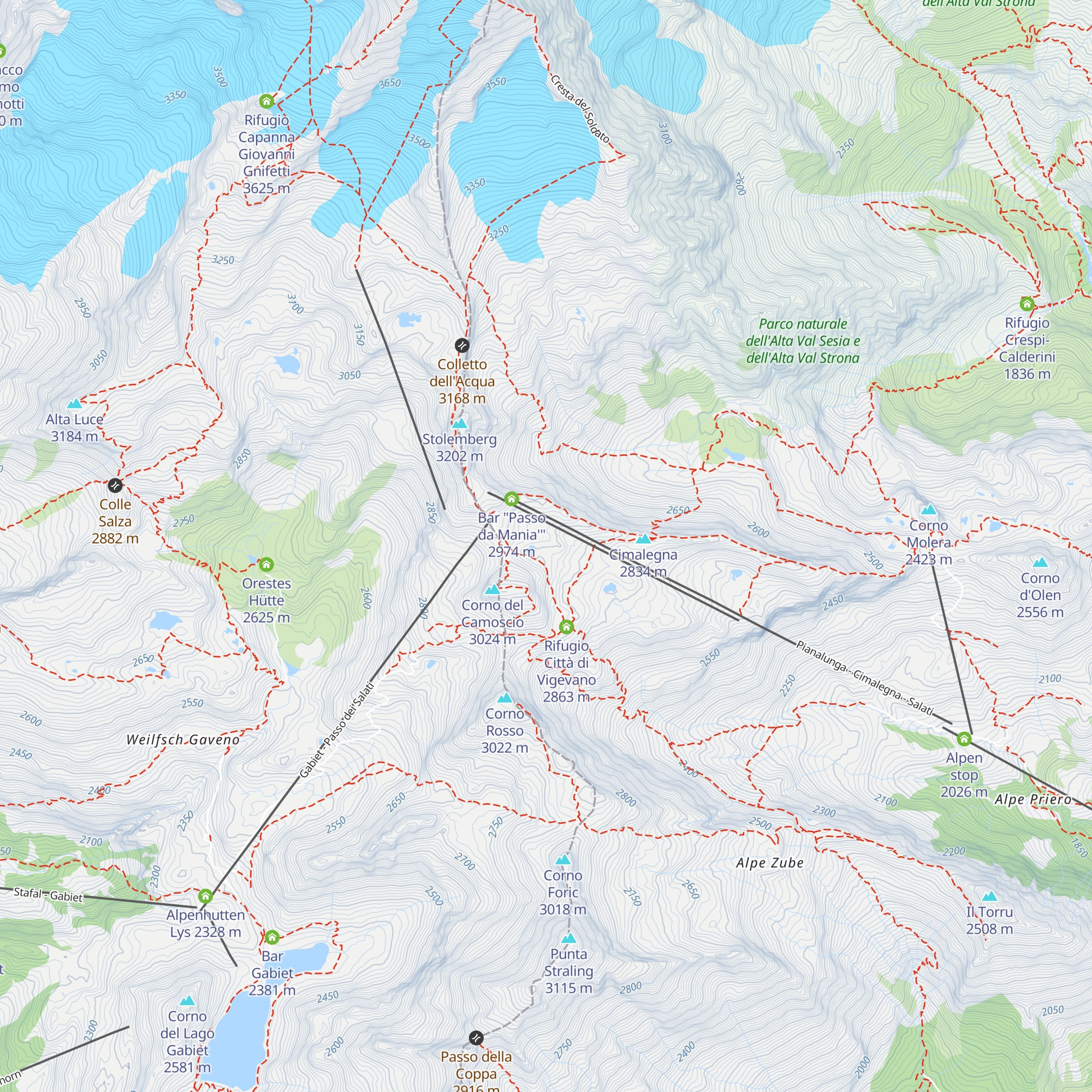 Osservatorio del colle Olen map