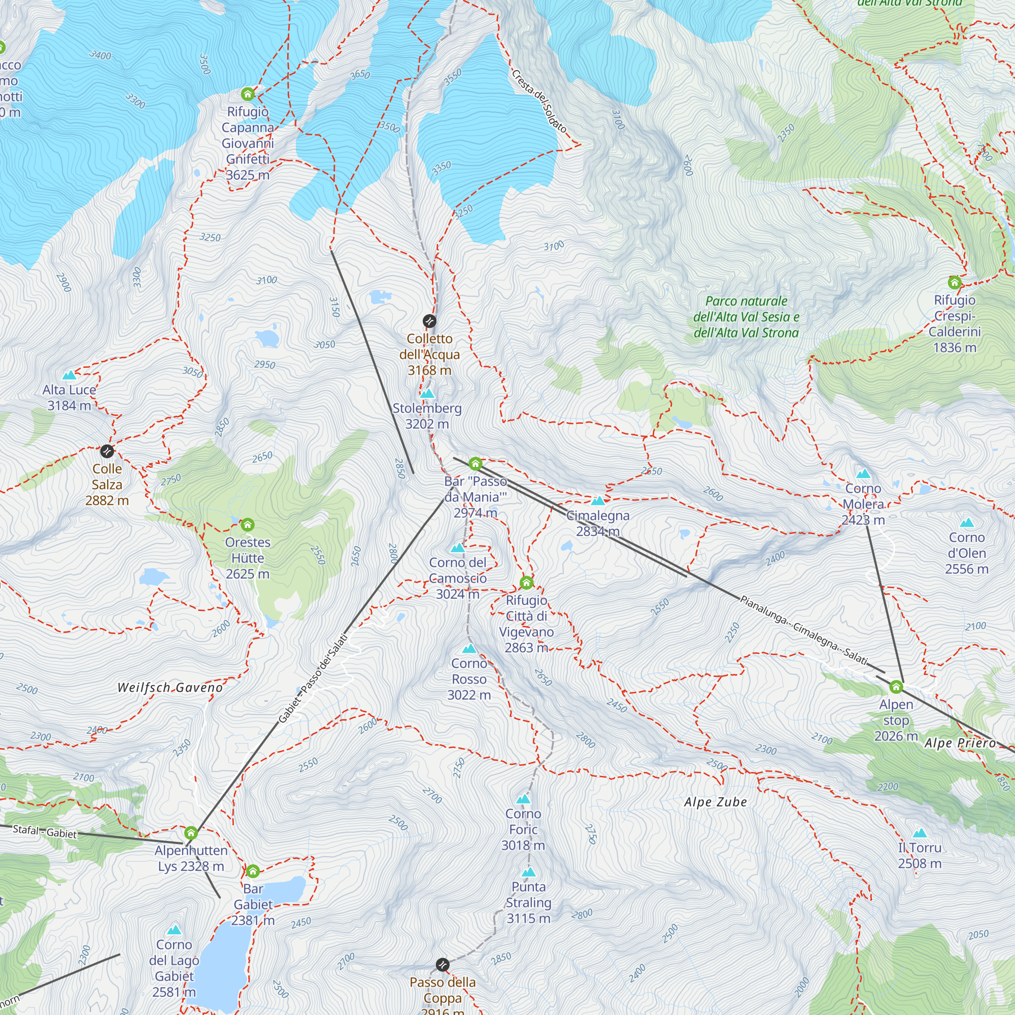 Osservatorio del colle Olen map