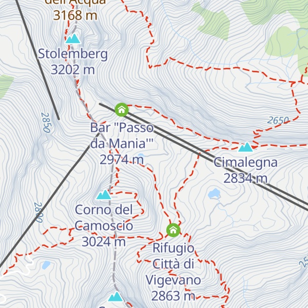 Map of Osservatorio del colle Olen