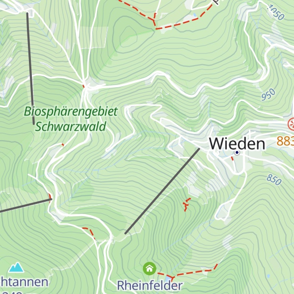 Map of Bachhütte