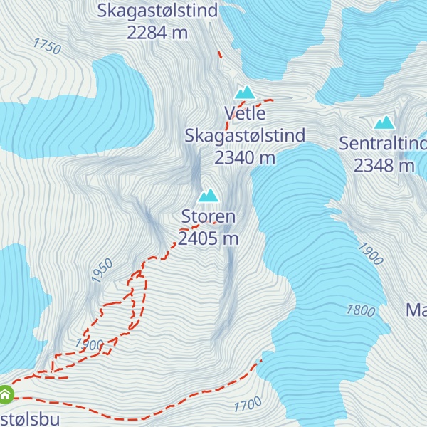 Map of Halls fortopp