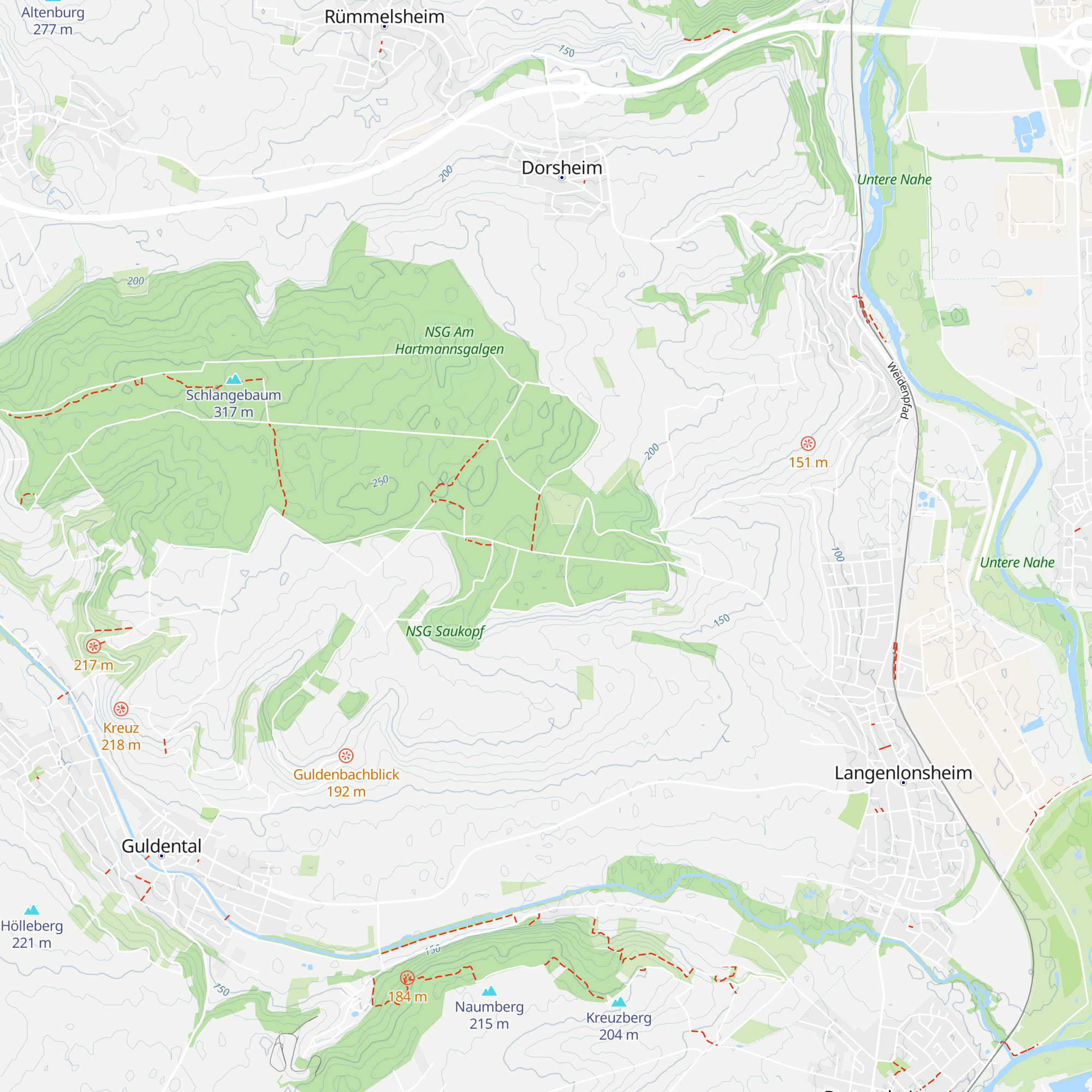 Mariannen-Hütte map