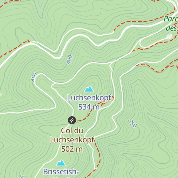 Map of Luchsenkopf