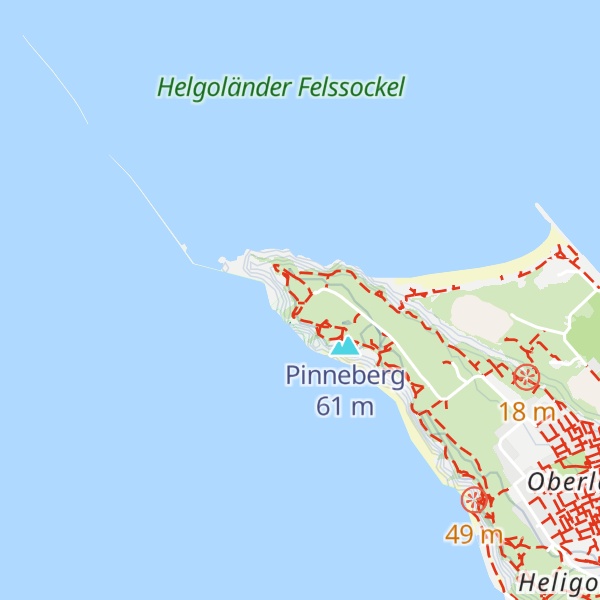 Map of Kurze Anna / Kleine Anna / Klein Erna
