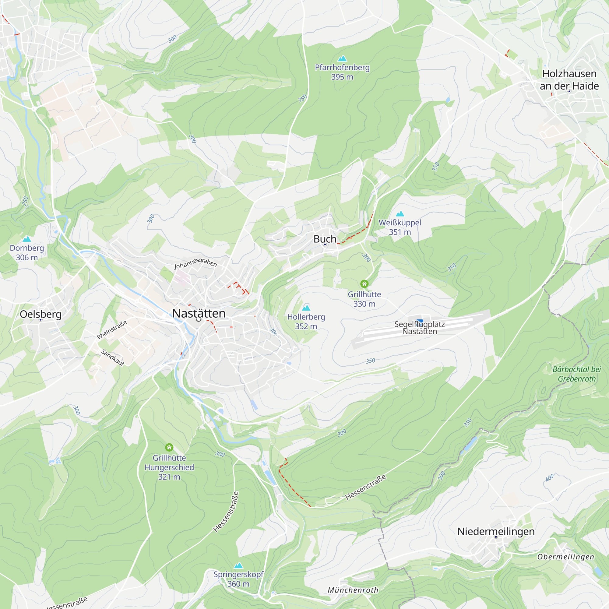 Hollerhütte map
