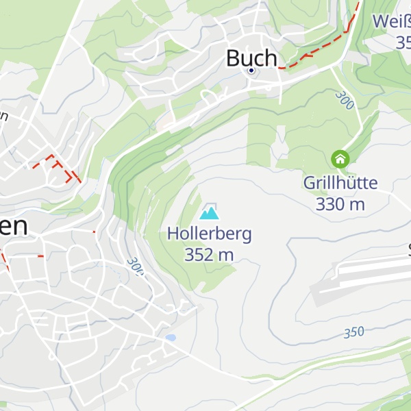 Map of Hollerhütte