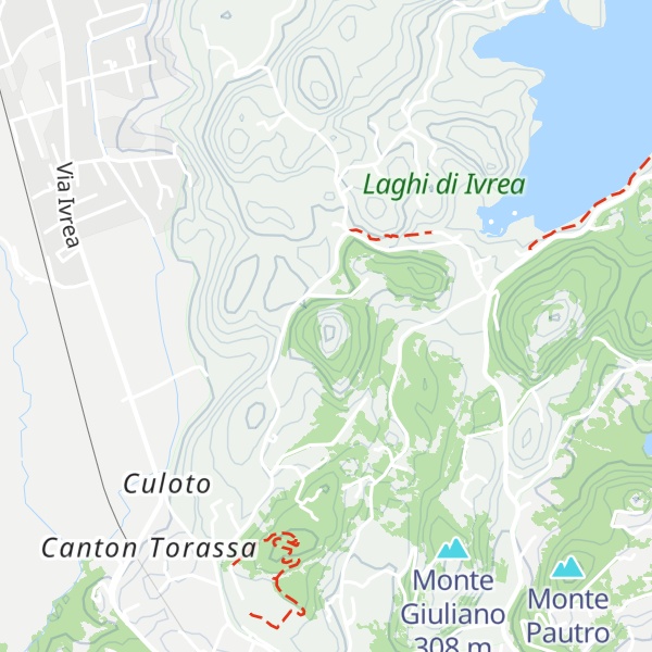 Map of Monte Nero