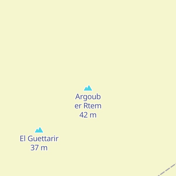 Map of Argoub er Rtem