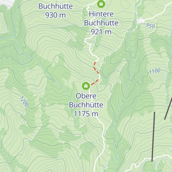 Map of Obere Buchhütte