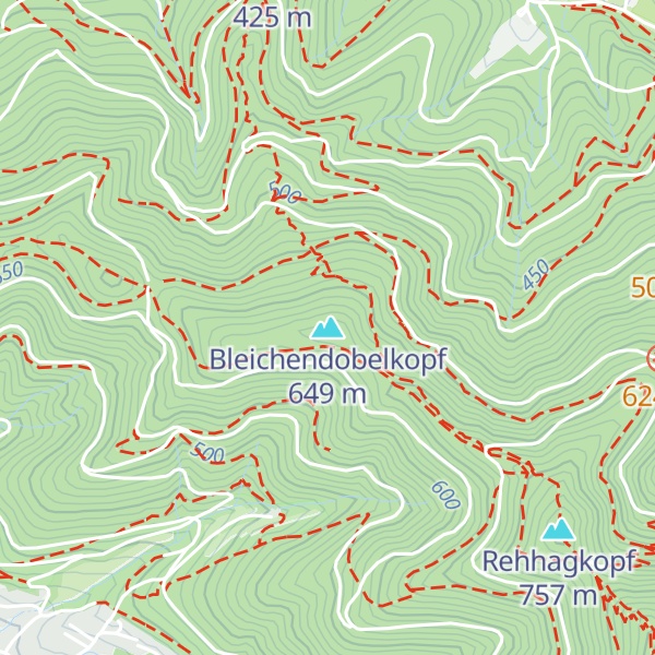 Map of Bleichendobelkopf