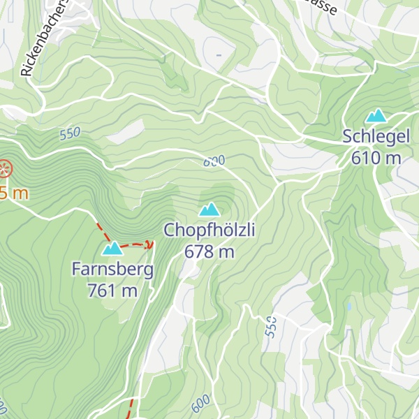 Map of Chopfhölzli