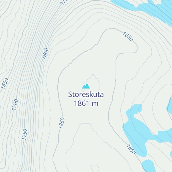 Map of Storeskuta