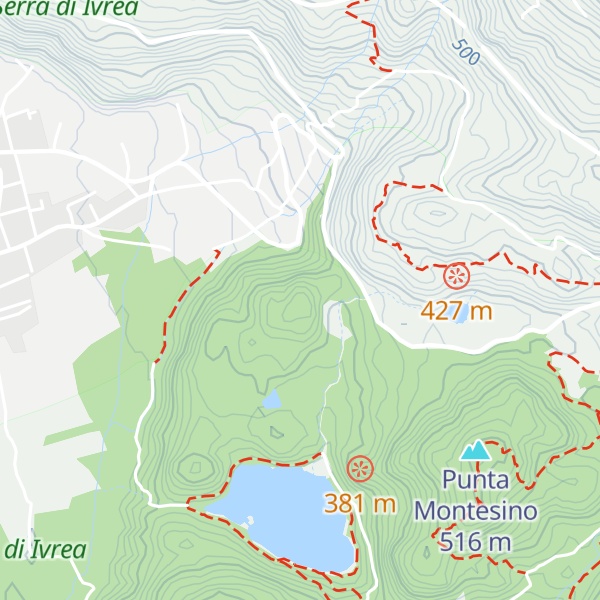 Map of Cima del Rosello