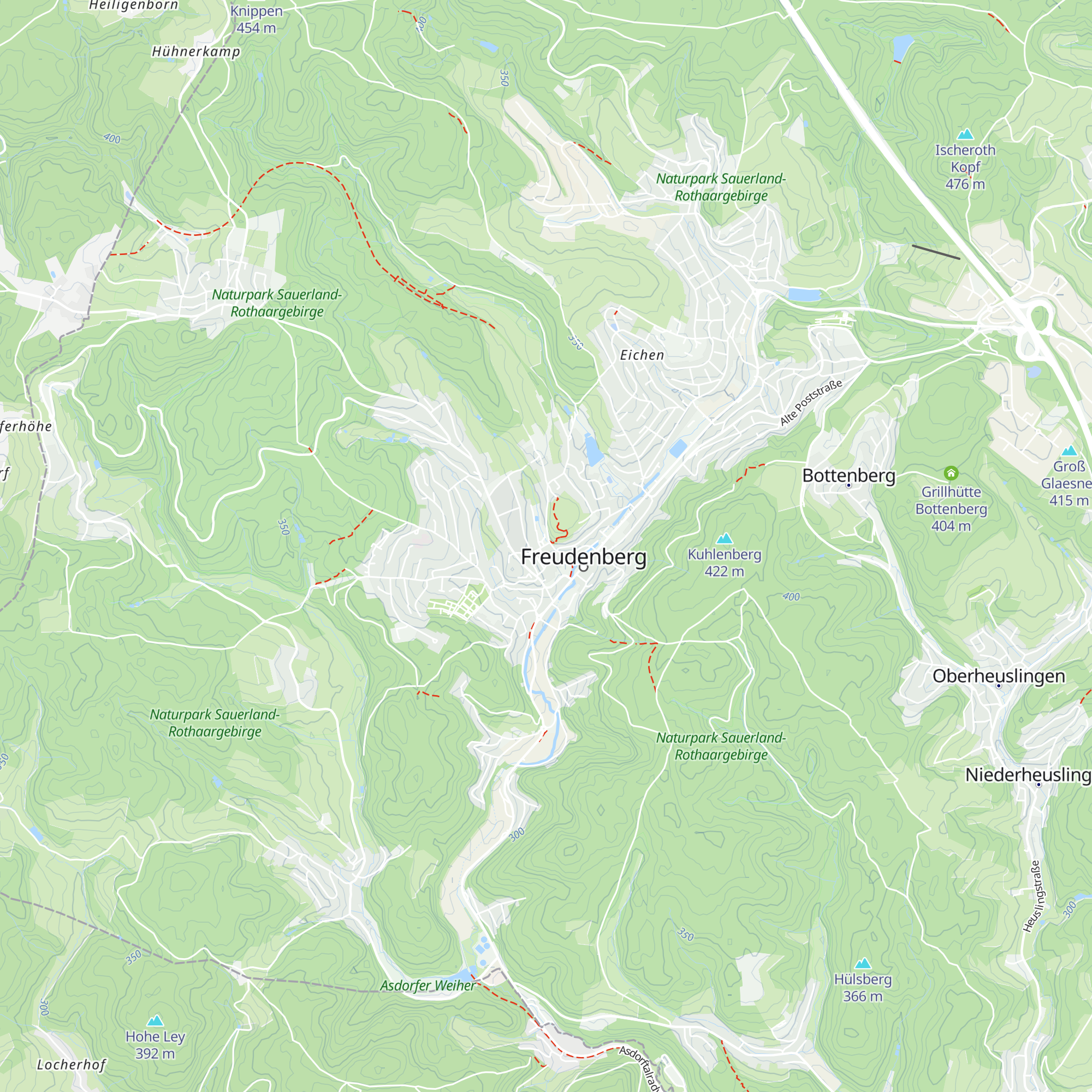 Touristeninformation map