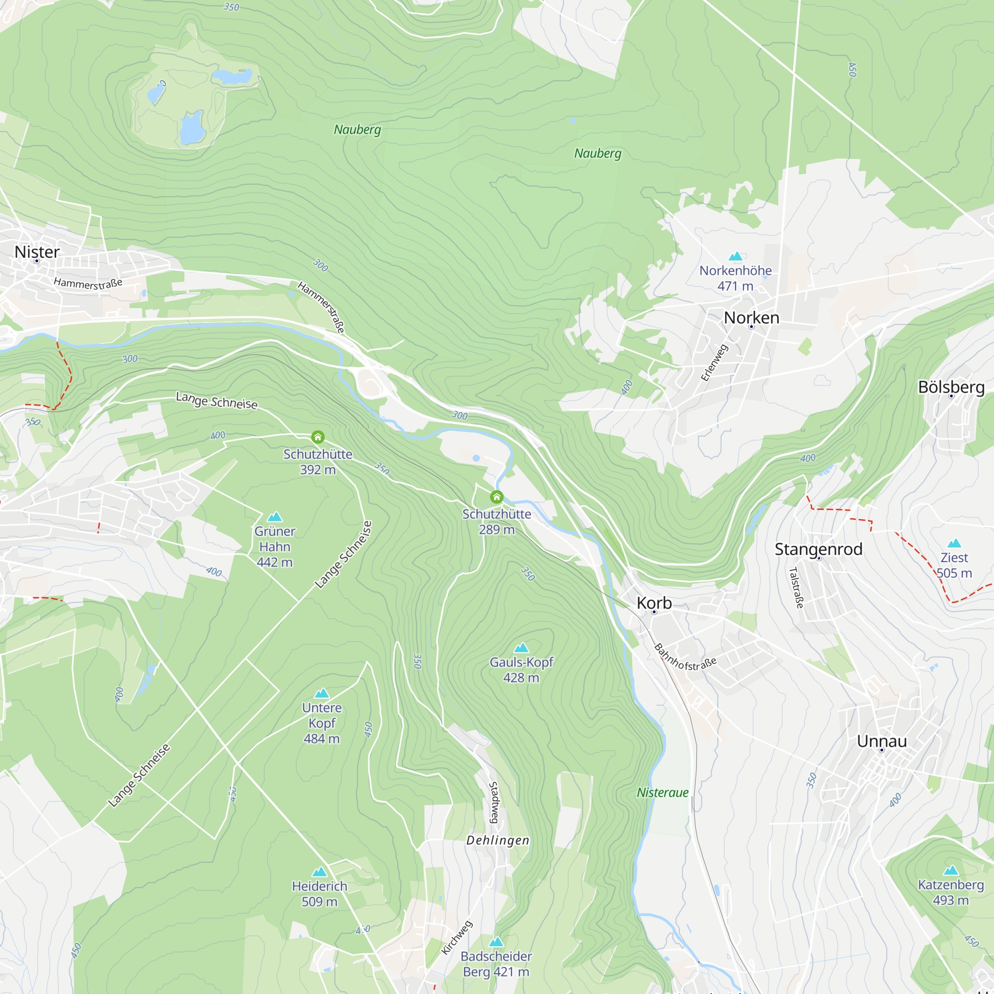 Schutzhütte map