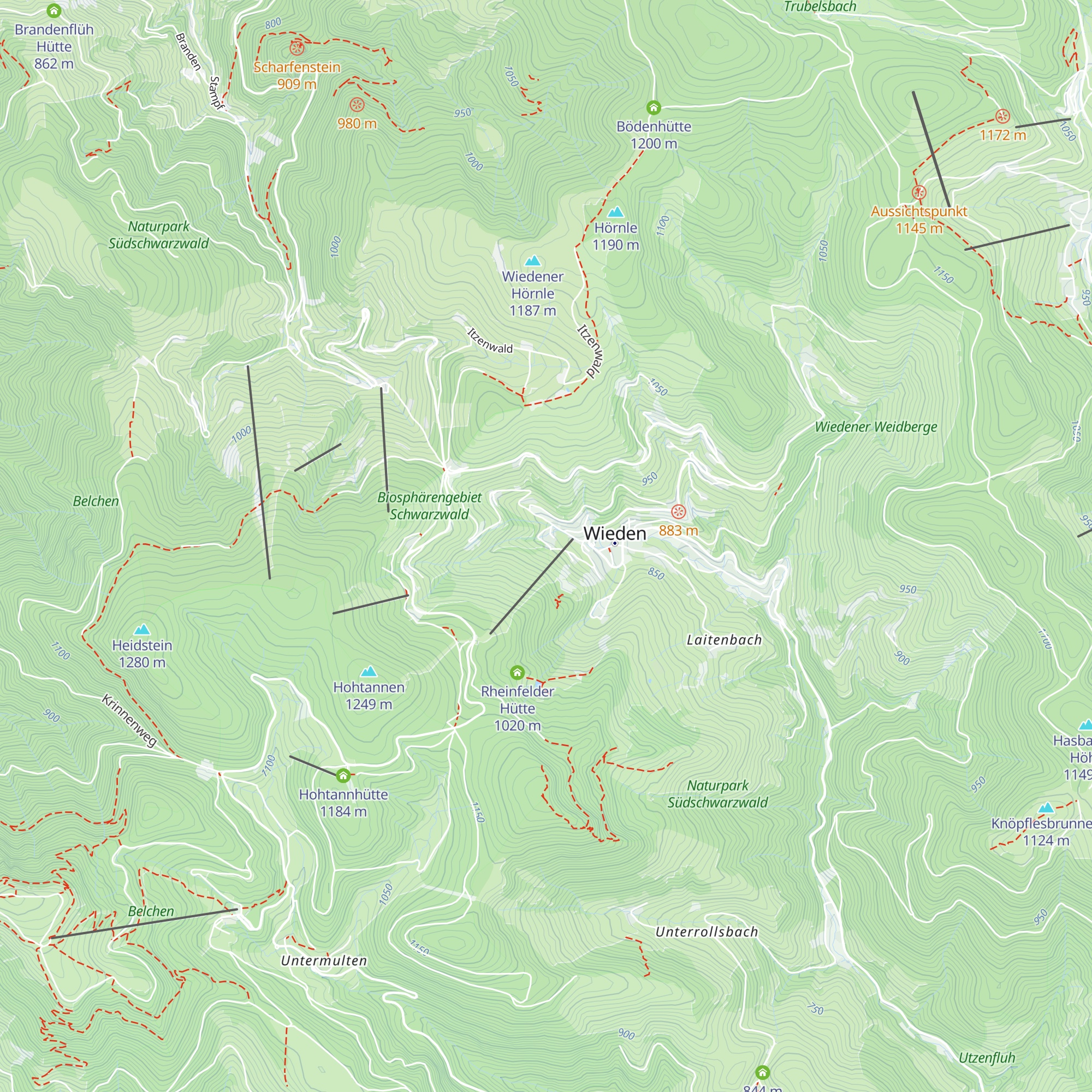 Refugio map