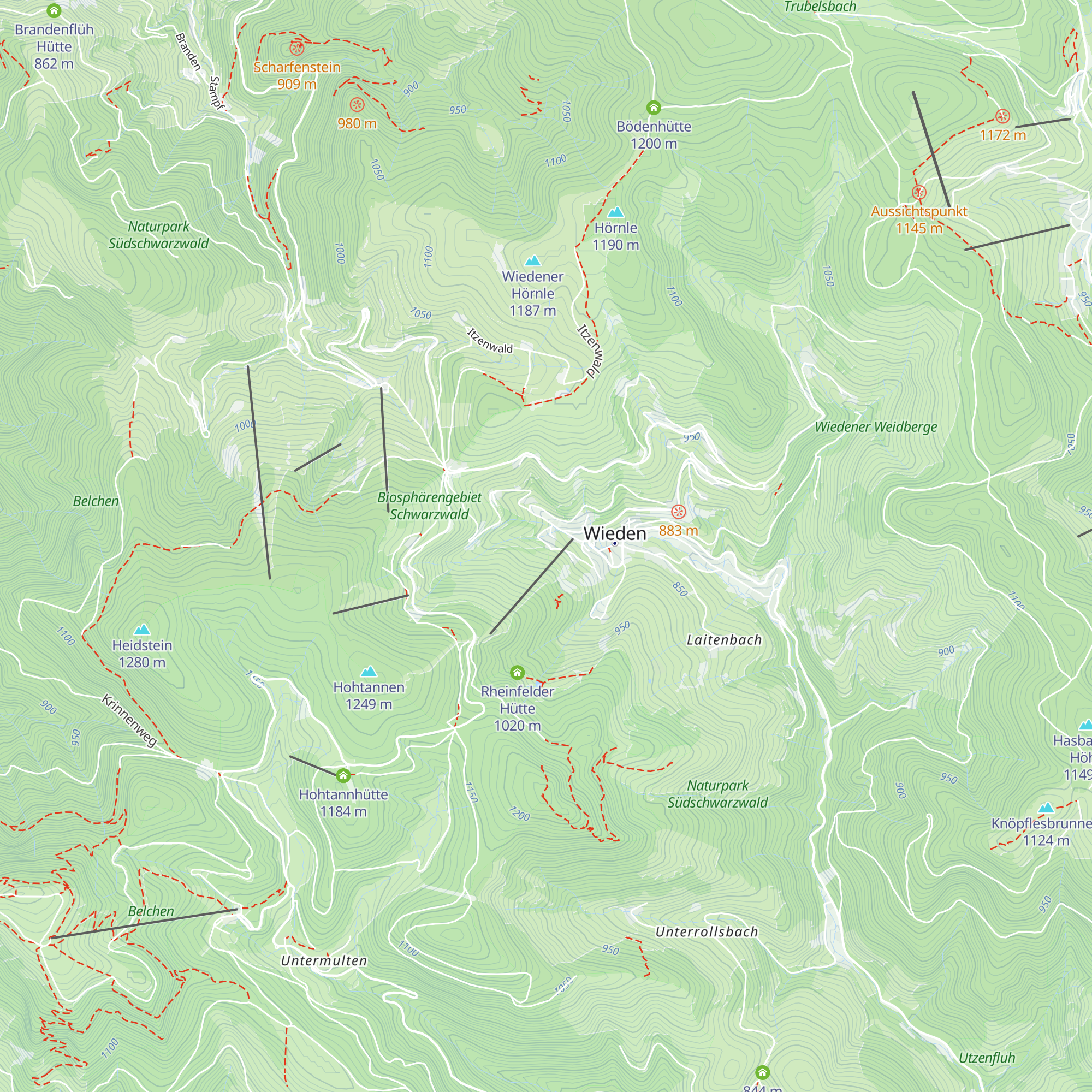 Refugio map