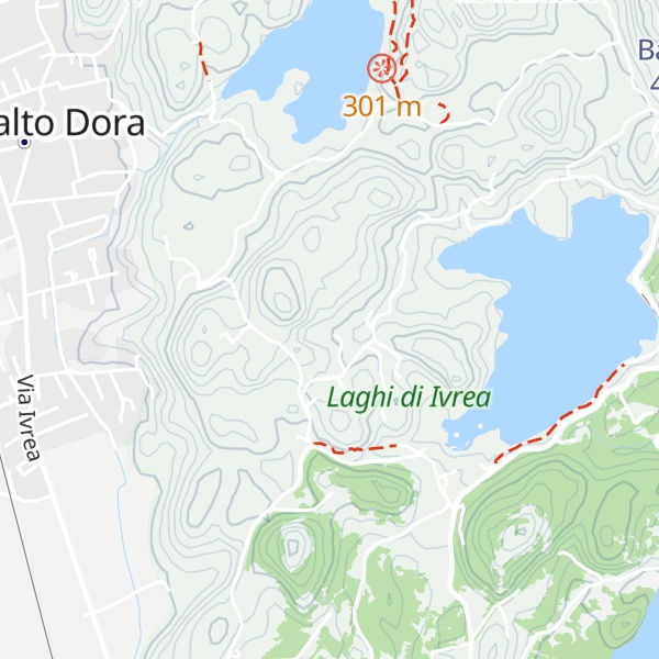 Map of La Perulina