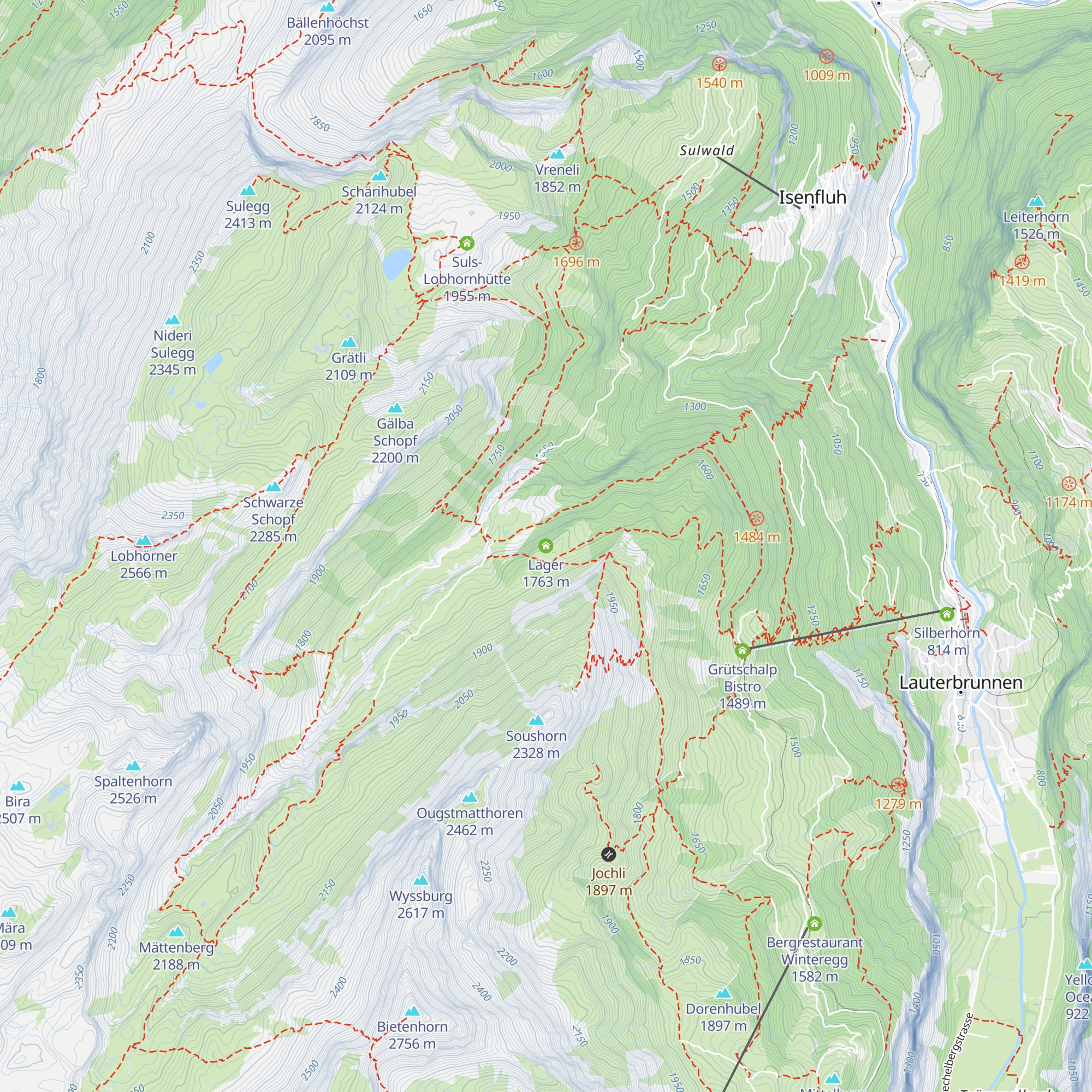 Läger map