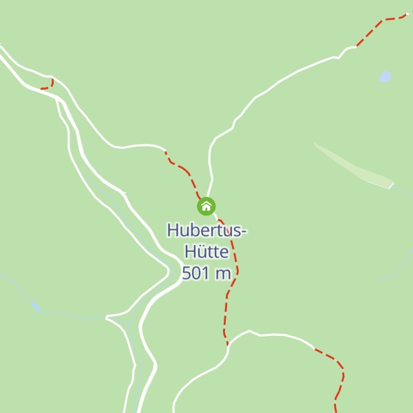Map of Hubertus-Hütte