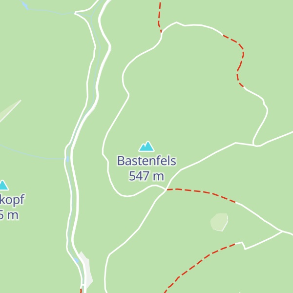 Map of Bastenfels