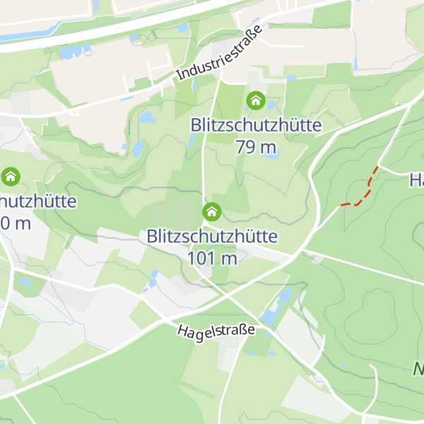 Map of Blitzschutzhütte