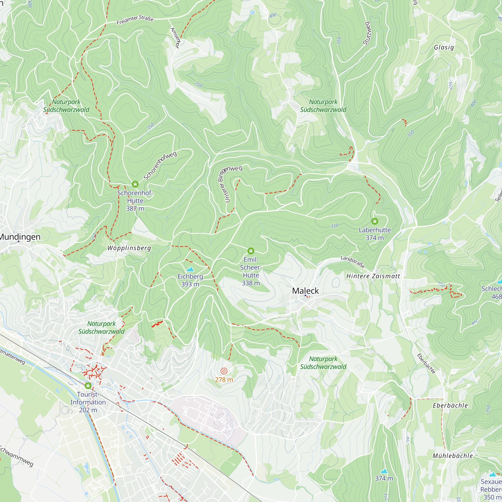 Emil-Scheer-Hütte map