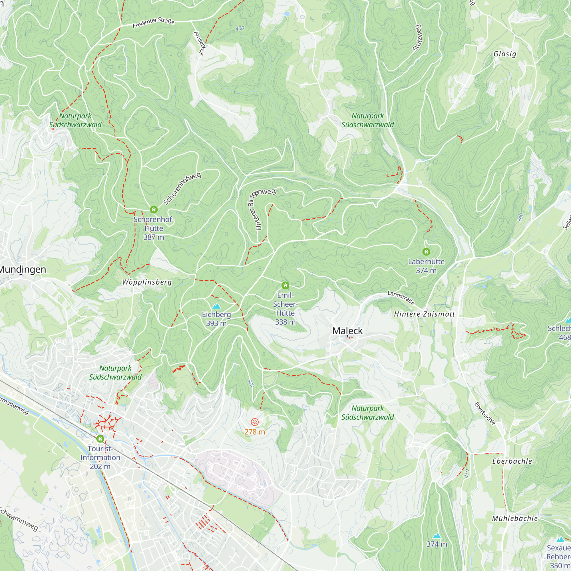 Emil-Scheer-Hütte map