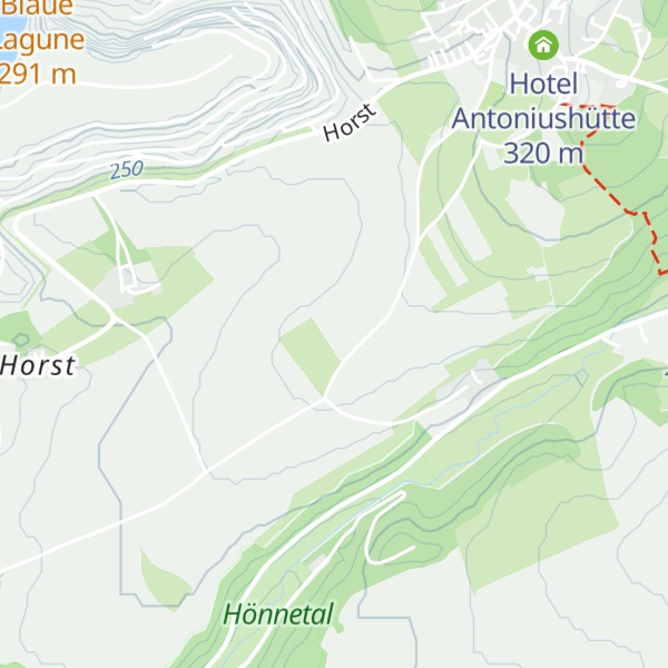 Map of Grübecker Berg