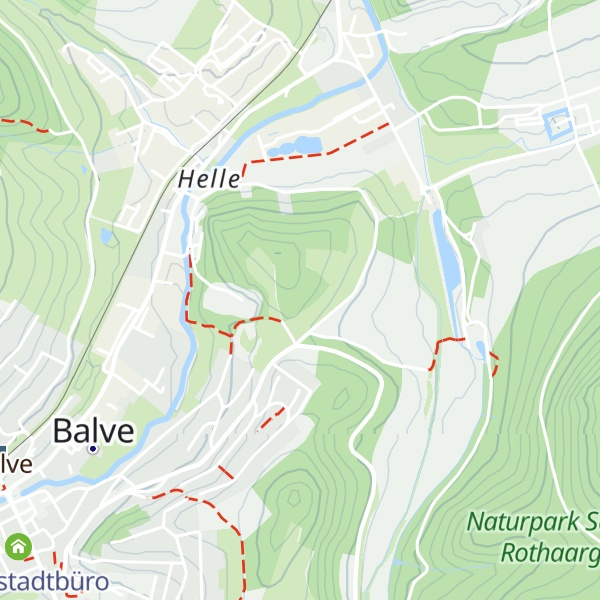 Map of SGV-Wanderheim Ewald Hagedorn