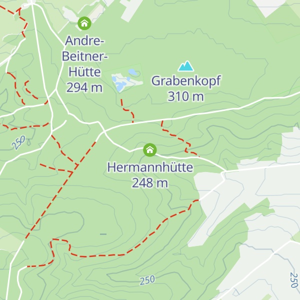 Map of Hermannhütte
