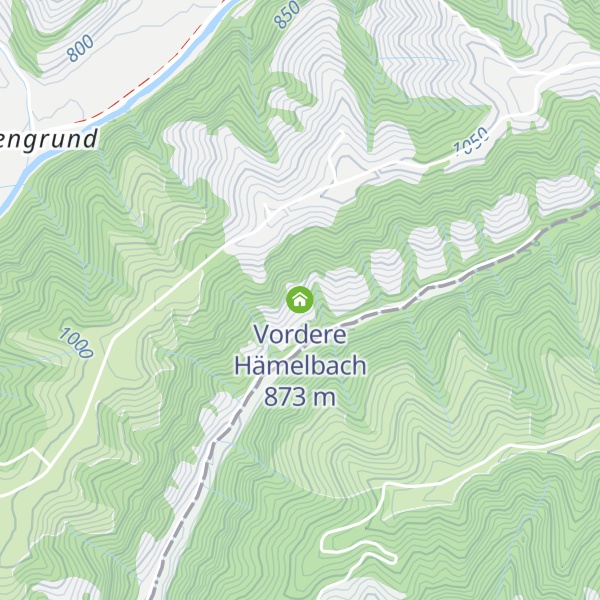Map of Vordere Hämelbach