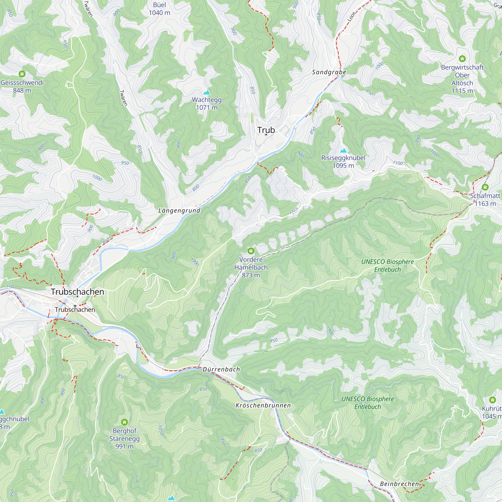 Vordere Hämelbach map