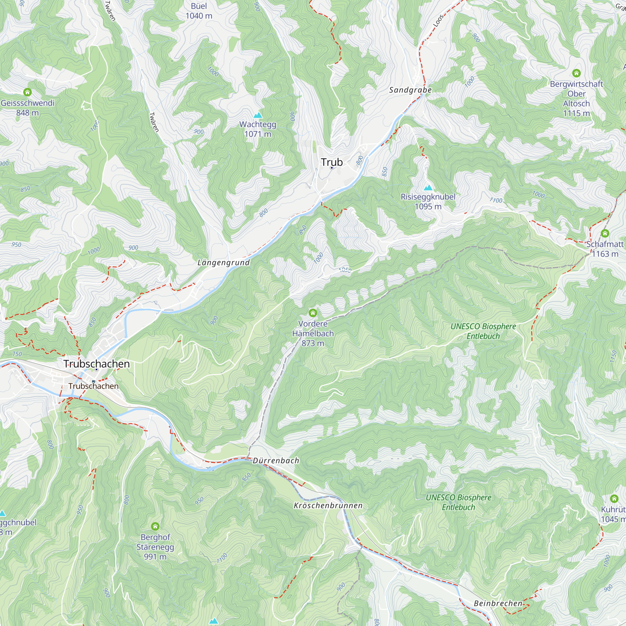 Vordere Hämelbach map