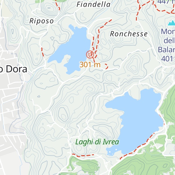 Map of Monte Marisauro