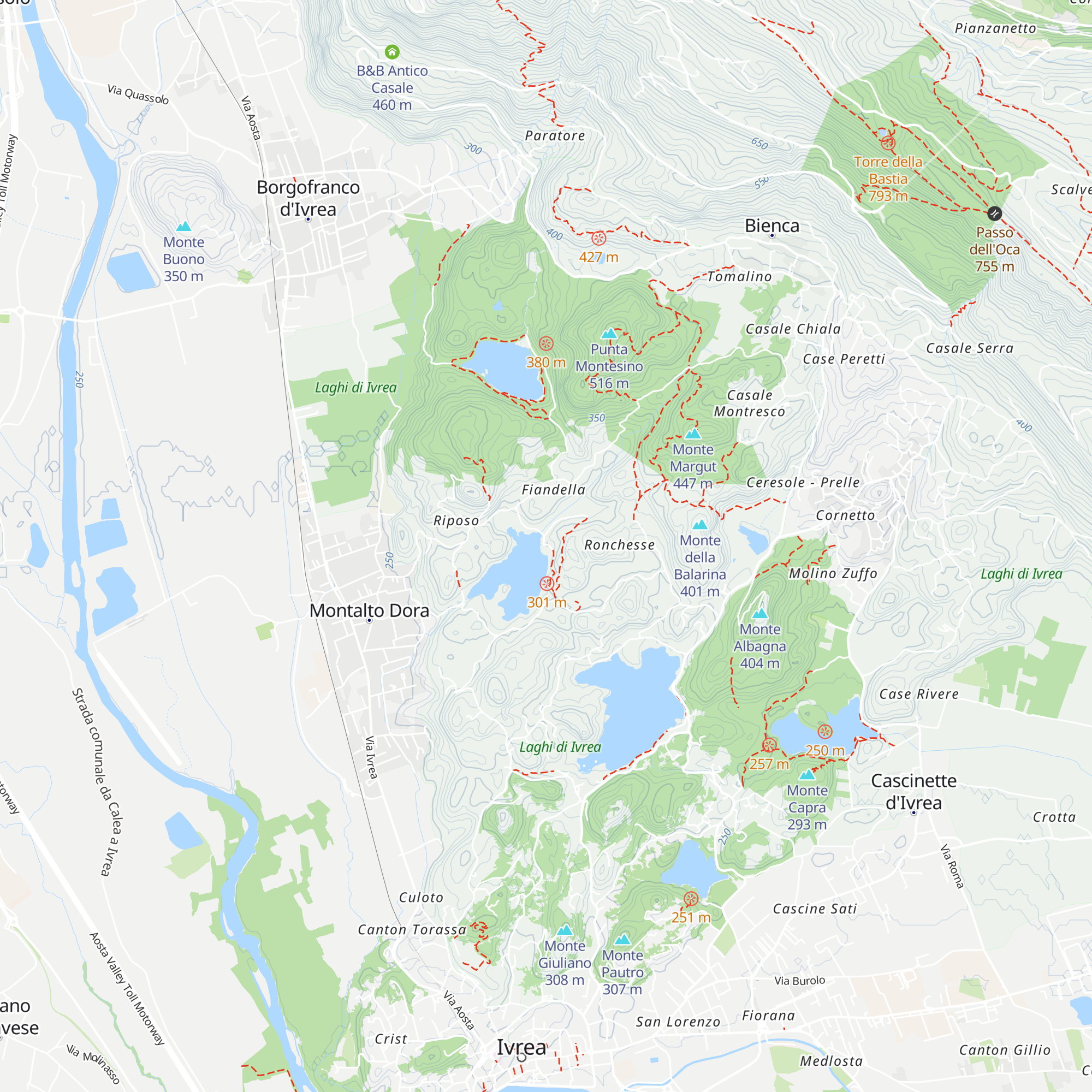 Ristotrattoria La Monella map