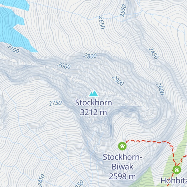 Map of Stockhorn