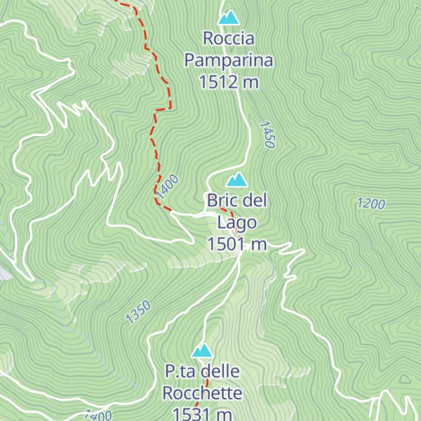 Map of Rifugio Navonera "G. Simonetti"