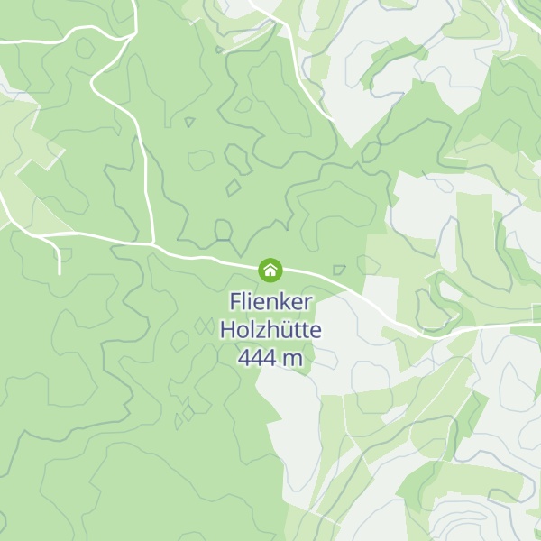 Map of Flienker Holzhütte