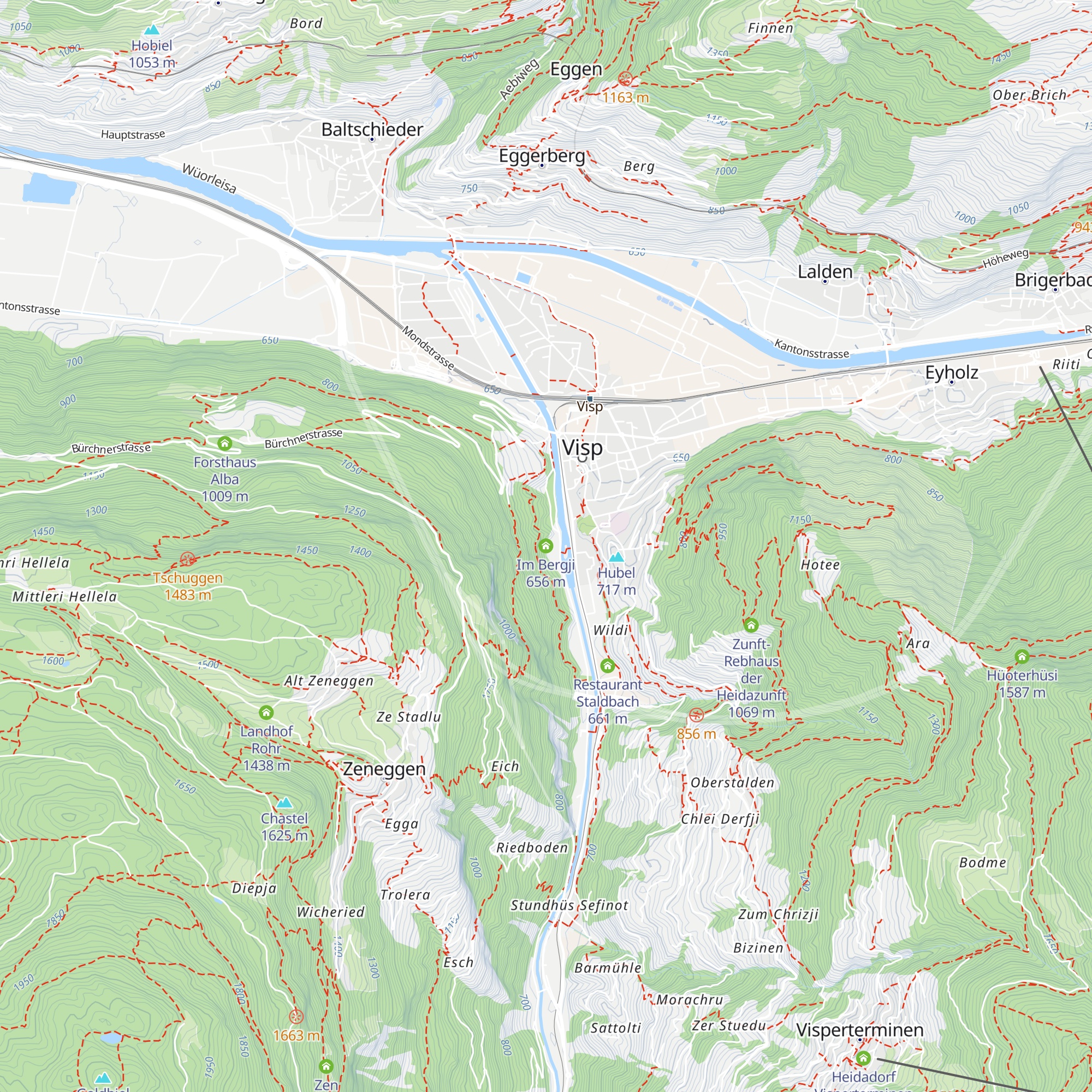 Im Bergji map
