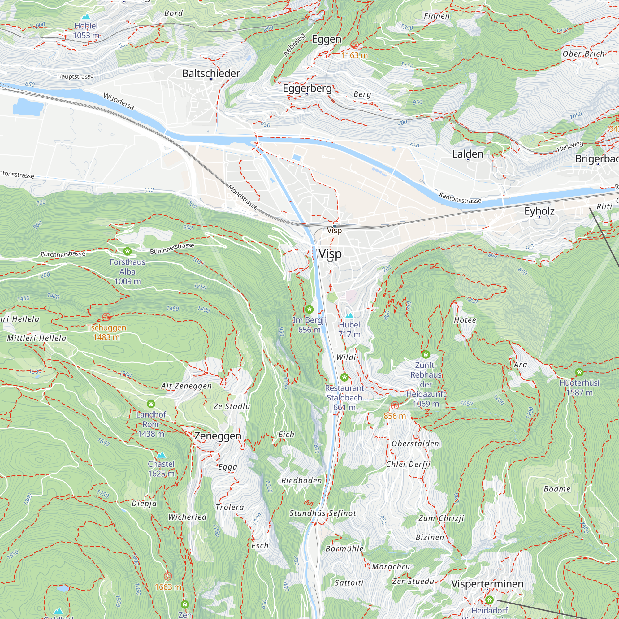 Im Bergji map