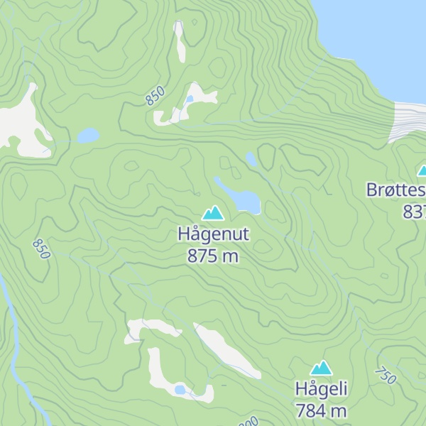 Map of Hågenut