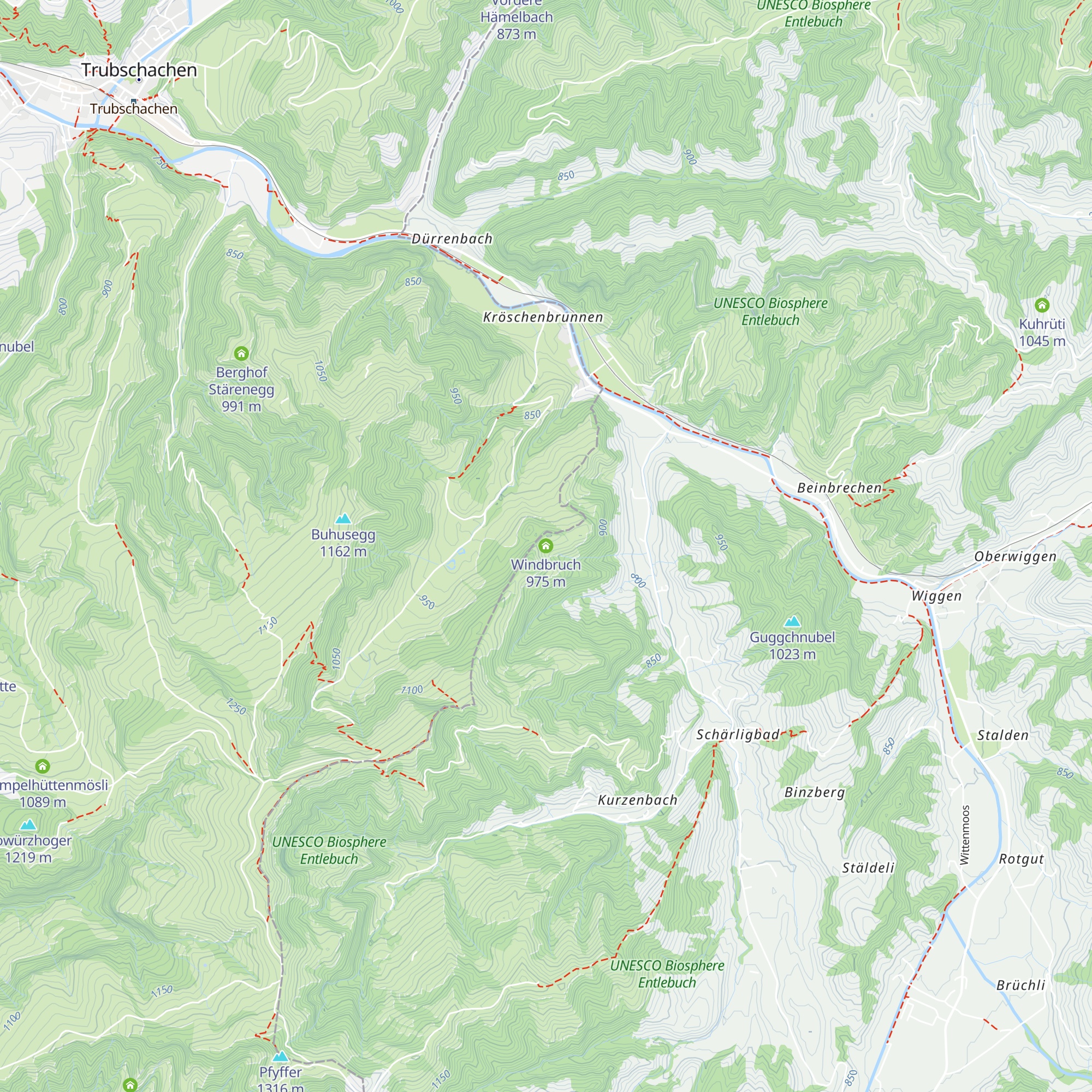 Windbruch map