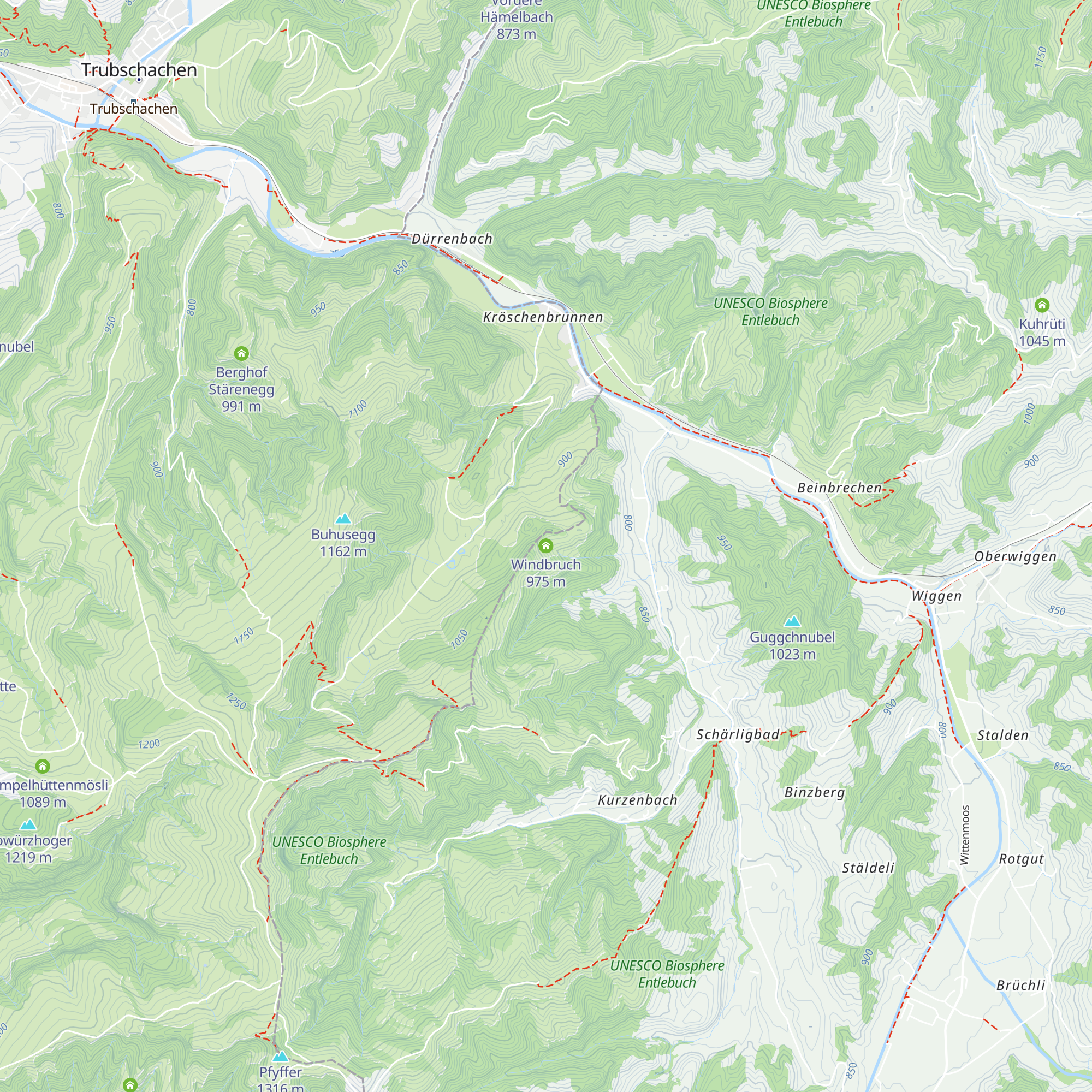 Windbruch map
