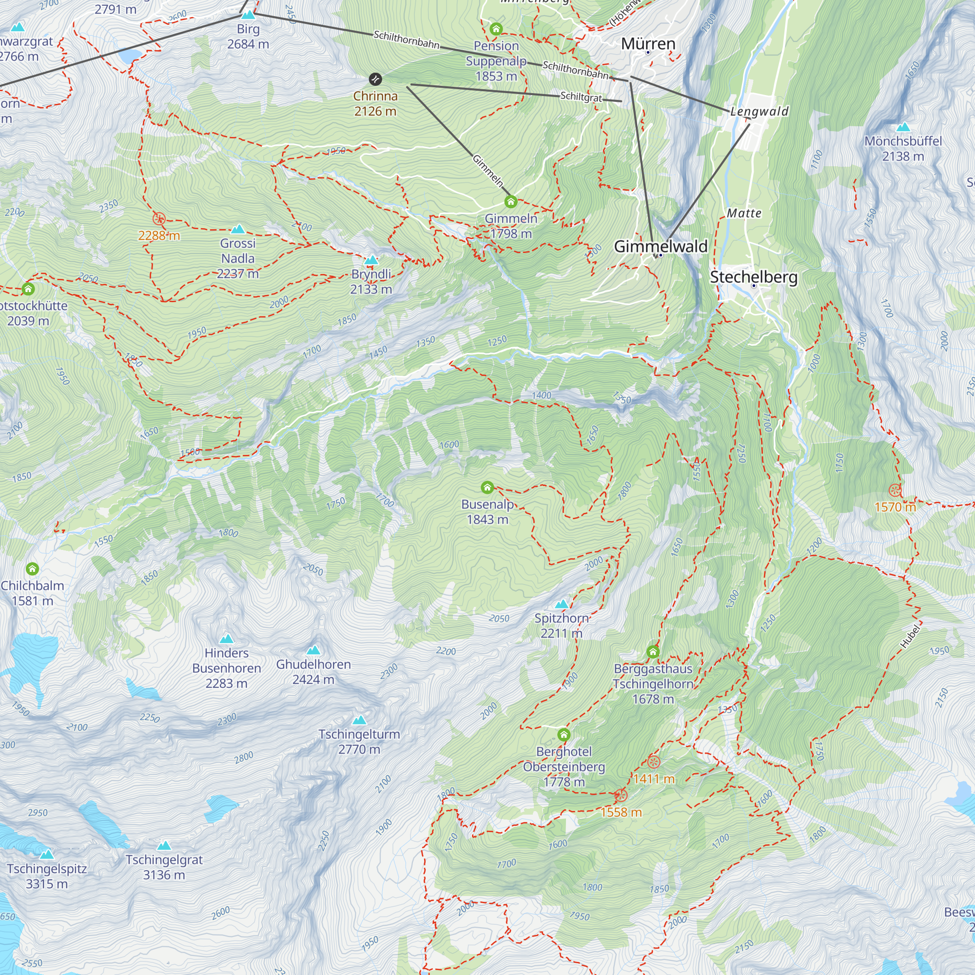 Busenalp map