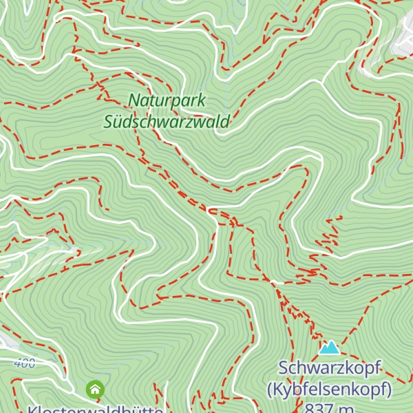 Map of Rehaghütte