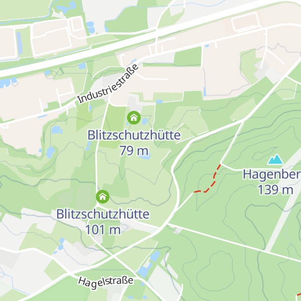 Map of Blitzschutzhütte