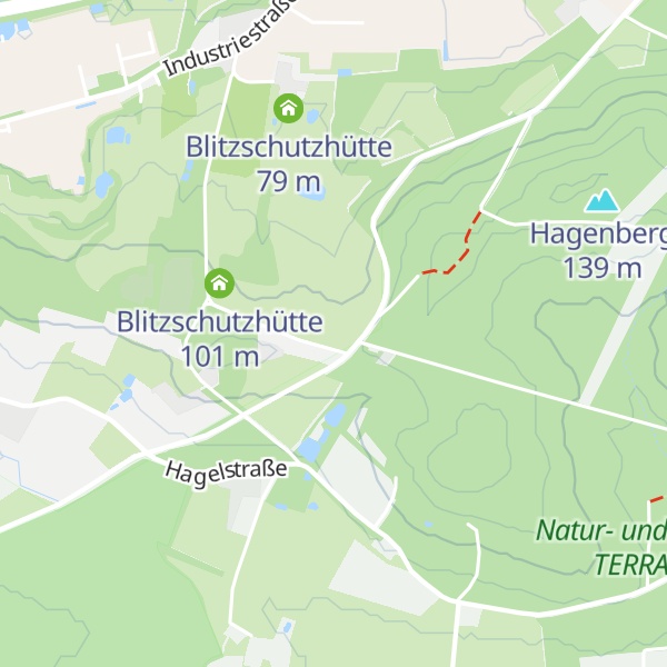 Map of Blitzschutzhütte