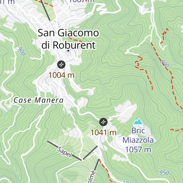 Map of colonia